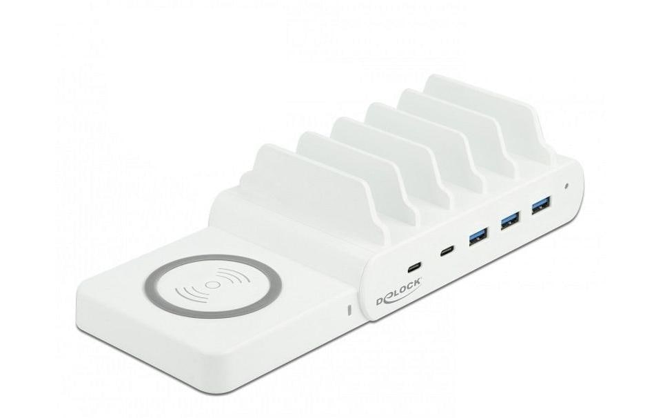 Delock Station de recharge 41450 avec chargeur sans fil
