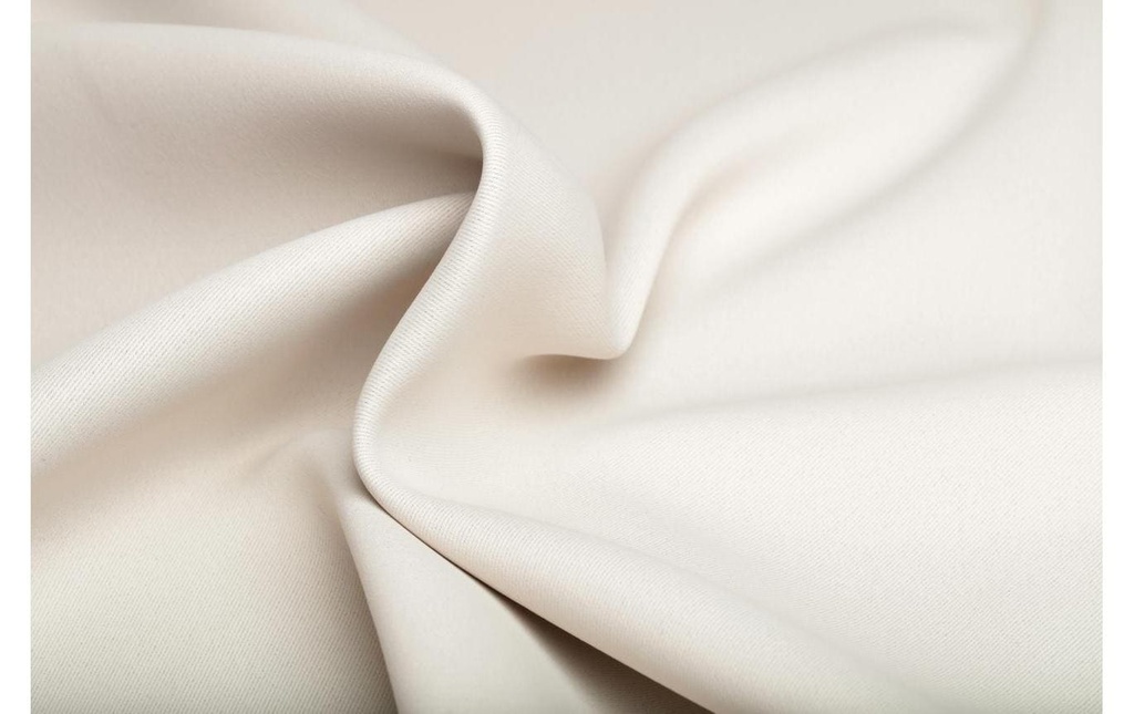 Hubatka Rideaux opaques avec galons autoplissants Blanc 260 cm x 140 cm