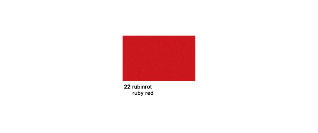 URSUS Papier cartonné 50 x 70 cm Rouge rubis
