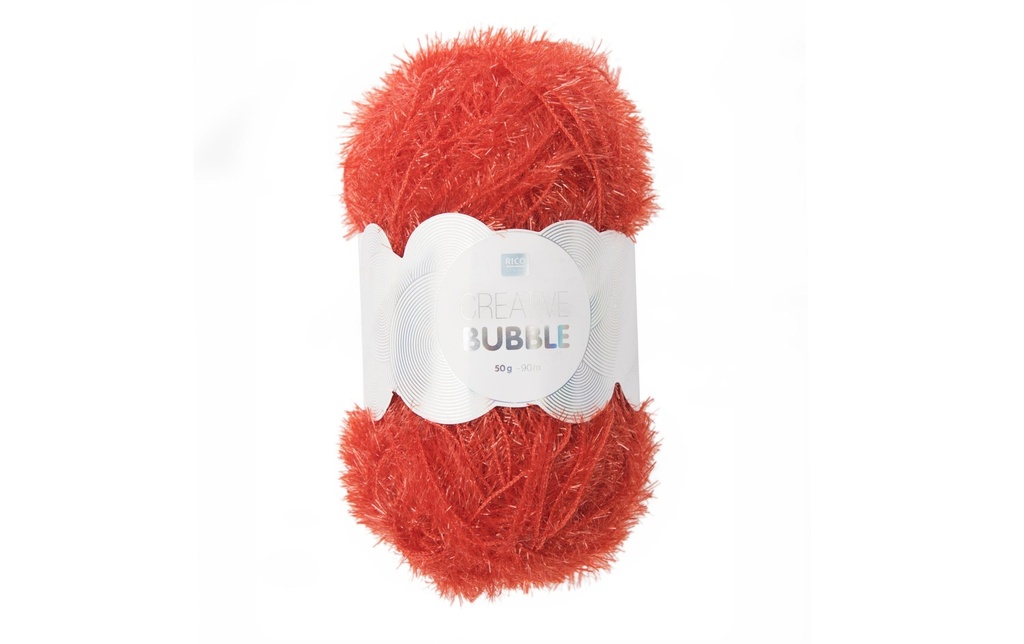 Rico Design Laine Creative Bubble 50 g Rouge