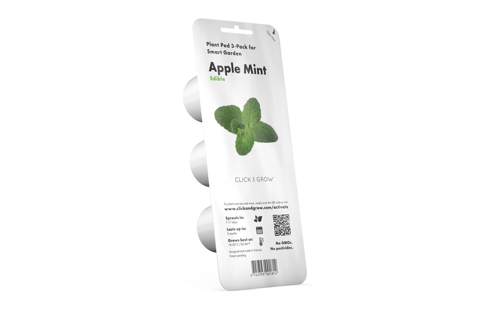 Click and Grow Semence Pomme-menthe, Paquet de 3