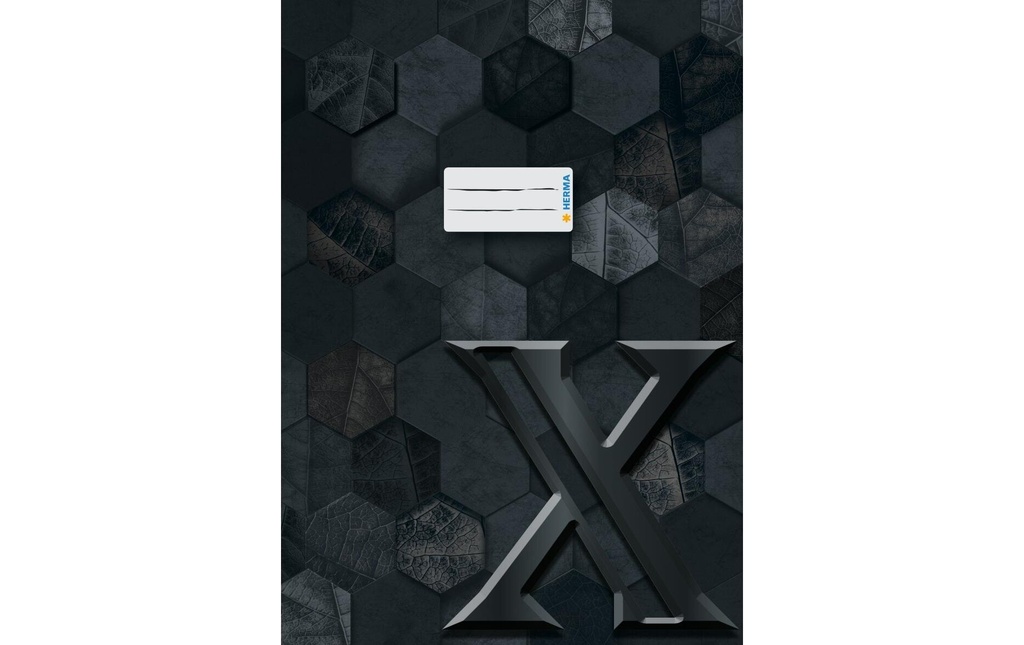 HERMA Protège-cahier X A4 noir