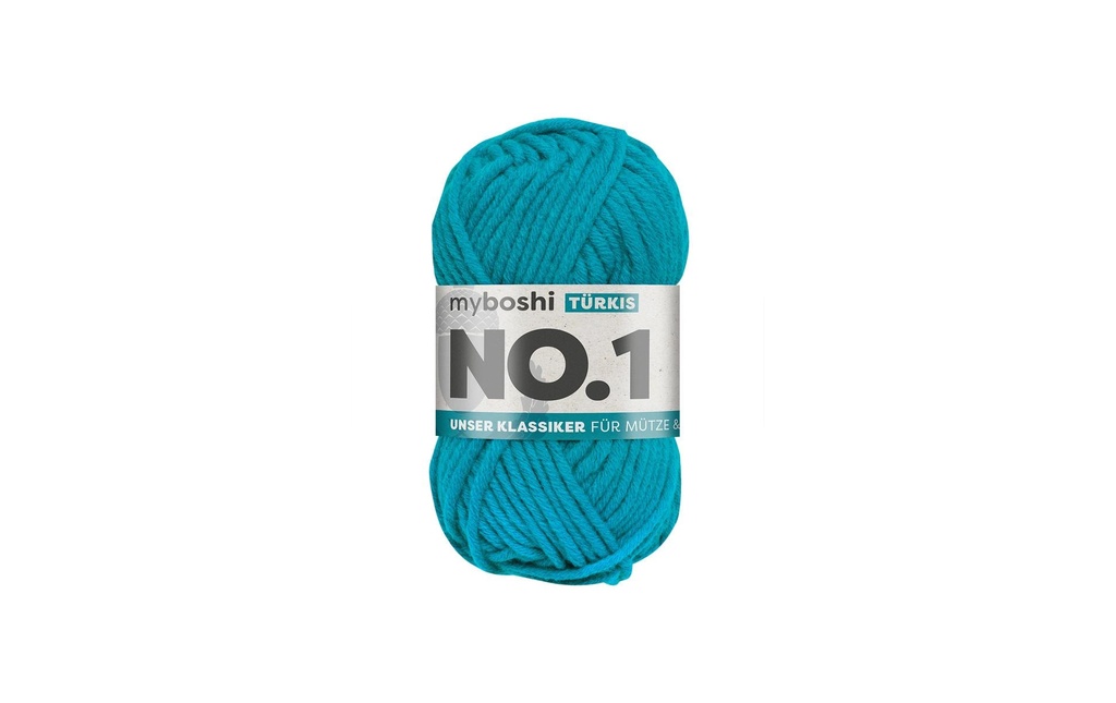 myBoshi Laine Nr.1 Turquoise 50 g, 55 m