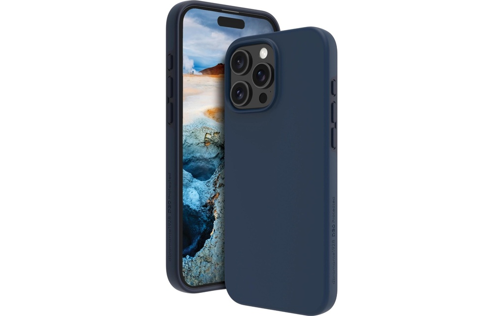 dbramante1928 Coque arrière Iceland Ultra D3O iPhone 16 Pro Max Bleu