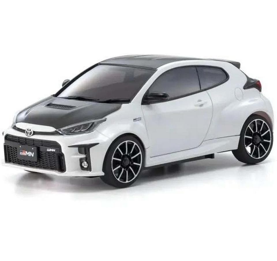 Kyosho Mini-Z MA020 Toyota GRMN Yaris, Blanc ARTR, 1:27