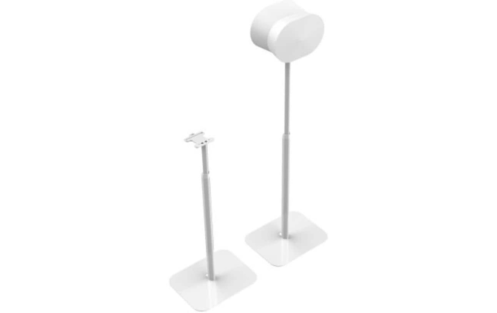 Flexson Pied de haut-parleur pour Sonos Era 300, réglable, Blanc