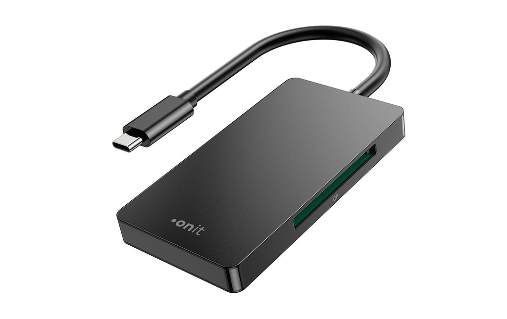 onit Card Reader Extern Par USB-C 3 en 1