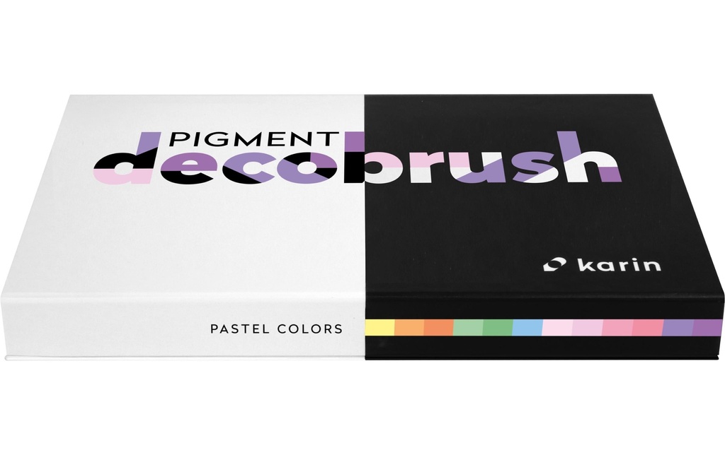 Karin Brushpen Pigment Deco Brush Couleurs pastel