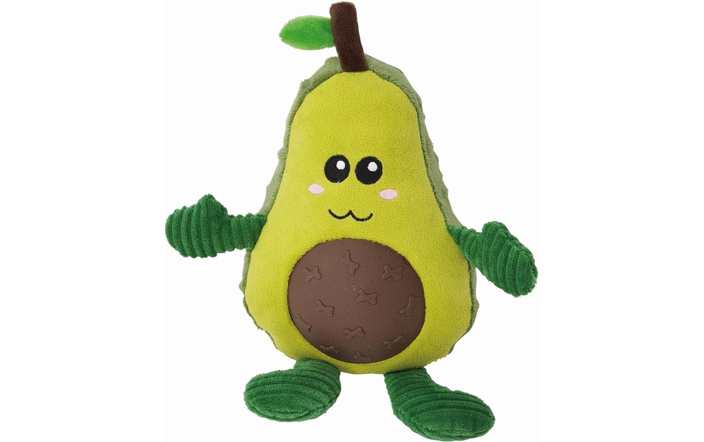 Nobby Jouet pour chien Légume en peluche Avocado, 25 cm, vert