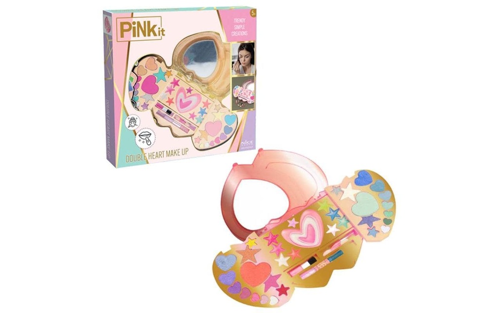 Sombo Kit de maquillage Pink it en forme de cœur