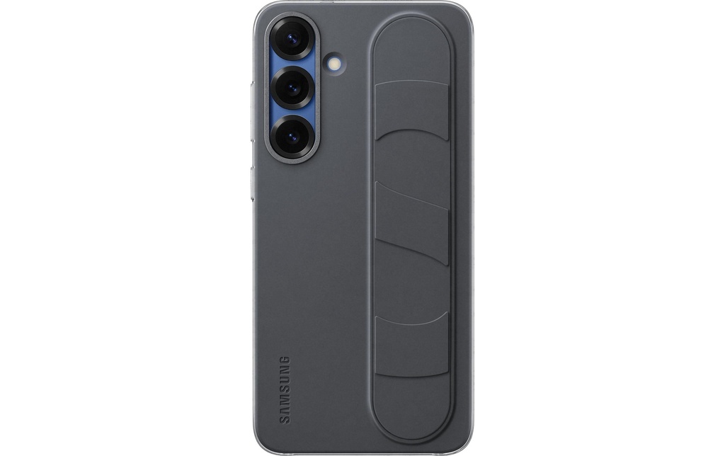 Samsung Coque arrière Standing Grip Galaxy S25+ Noir