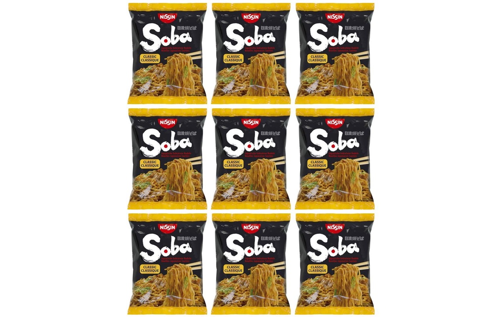 Nissin Food Soba Classic 9 x 111 g