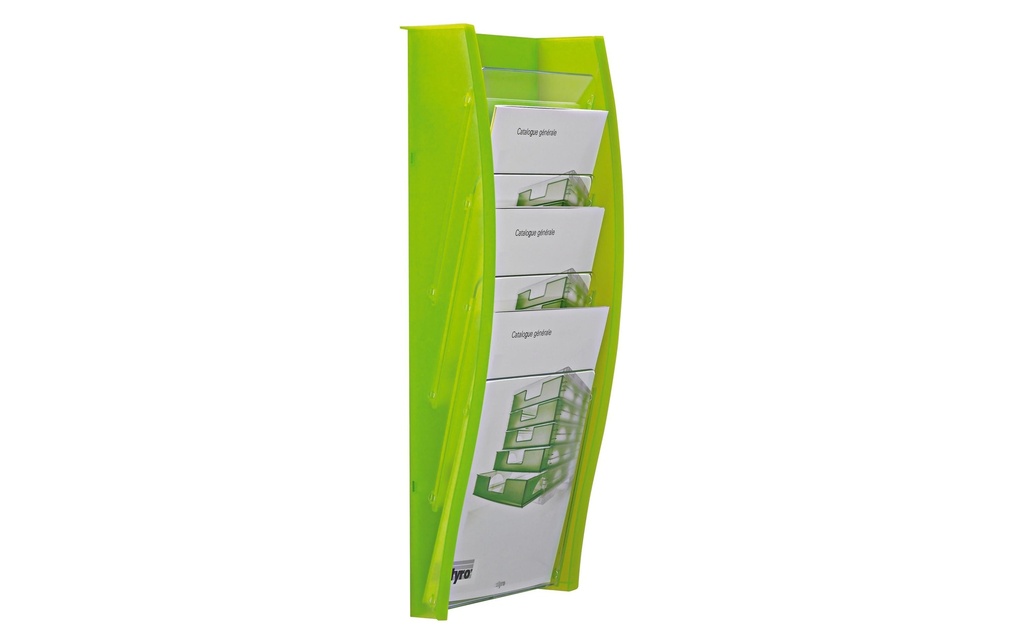 Styro Supports d’affichage styrodisplay A4, vert clair