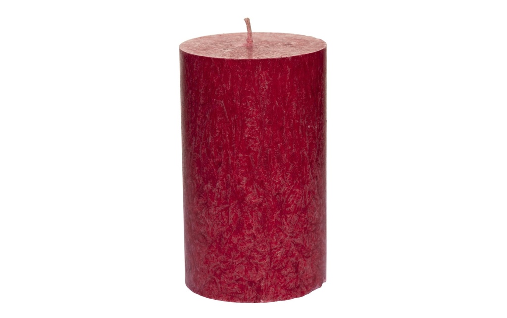 Herzog Kerzen AG Bougie pilier Kristallo Alto 10 cm Ruby