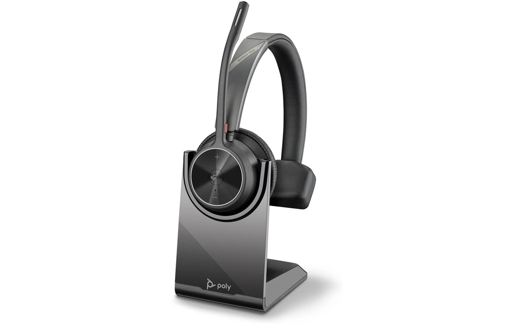 HP Casque avec micro Poly Voyager 4310 UC Mono USB-C, avec station de charge