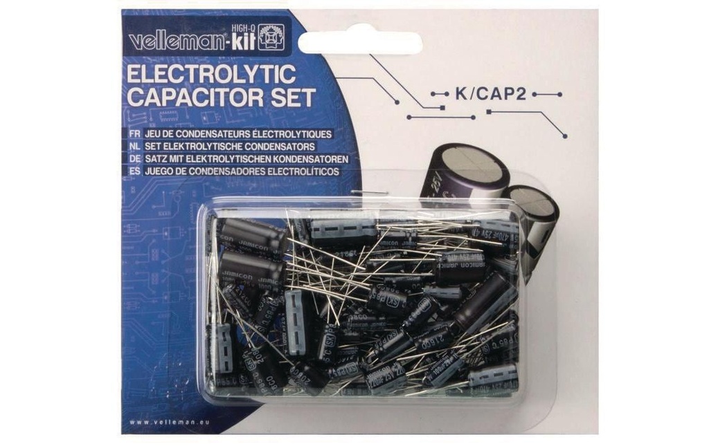 Velleman Condensateurs à électrolyte K/CAP2 120 Pièce/s