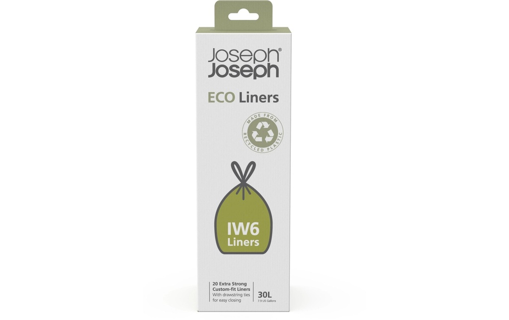 Joseph Joseph Sac à ordures ménagères IW 6 30 l, 20 Pièce/s