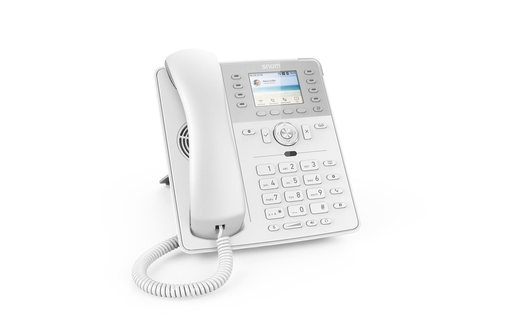 snom Téléphone de bureau D735 Blanc
