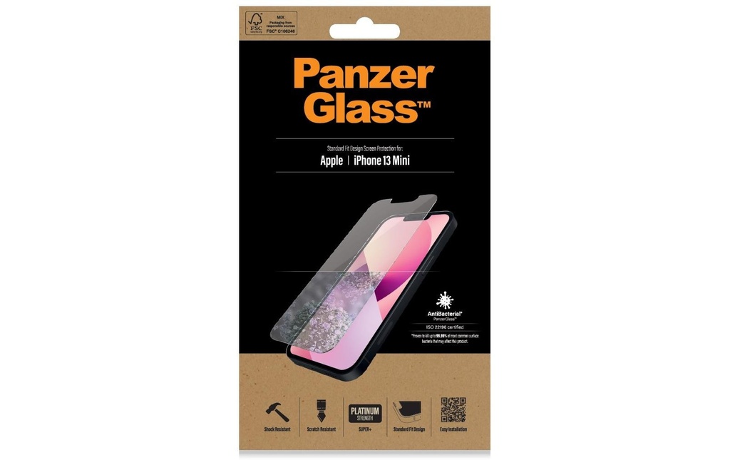 Panzerglass Protection d’écran Standard Fit AB iPhone 13 mini