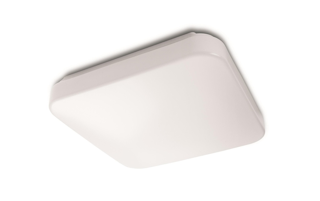 Philips Plafonnier myLiving Mauve, 2000 lm, blanc, quadrangulaire