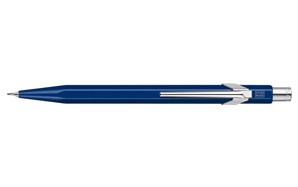 [110844150] CARAN D'ACHE Porte-mine 844 0.7 bleu