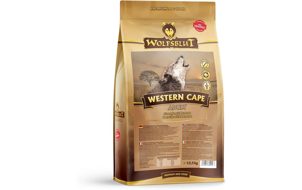 Wolfsblut Alimentation sèche Dog Western Cape Adult, 12.5 kg