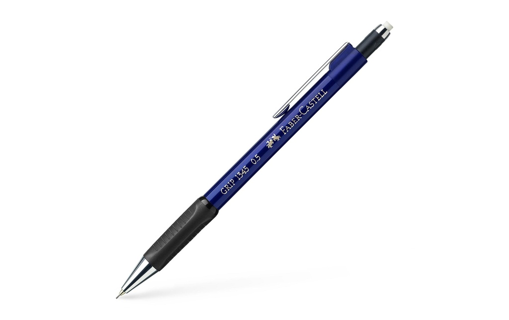 FABER-CASTELL Porte-mine Grip1345 0.5mm bleu