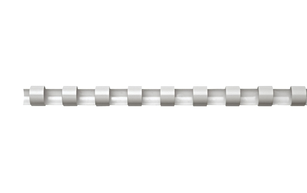 Fellowes Peigne de reliure 6 mm 6 mm Blanc