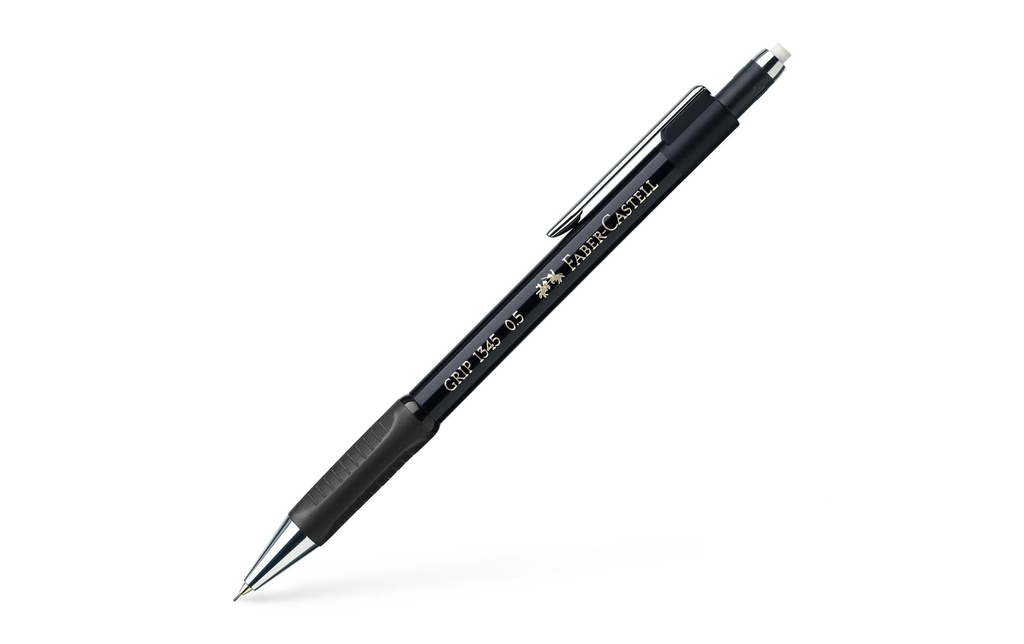 FABER-CASTELL Porte-mine Grip1345 0.5mm noir
