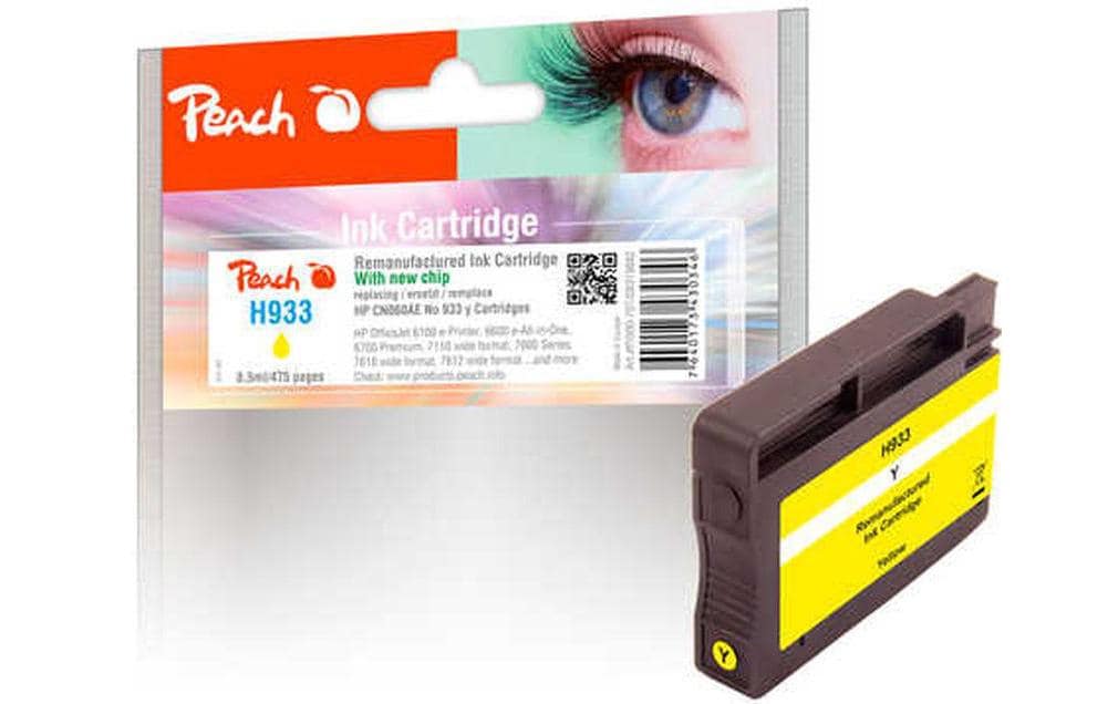 Peach Encre HP Nr. 933 (CN059AE) Yellow