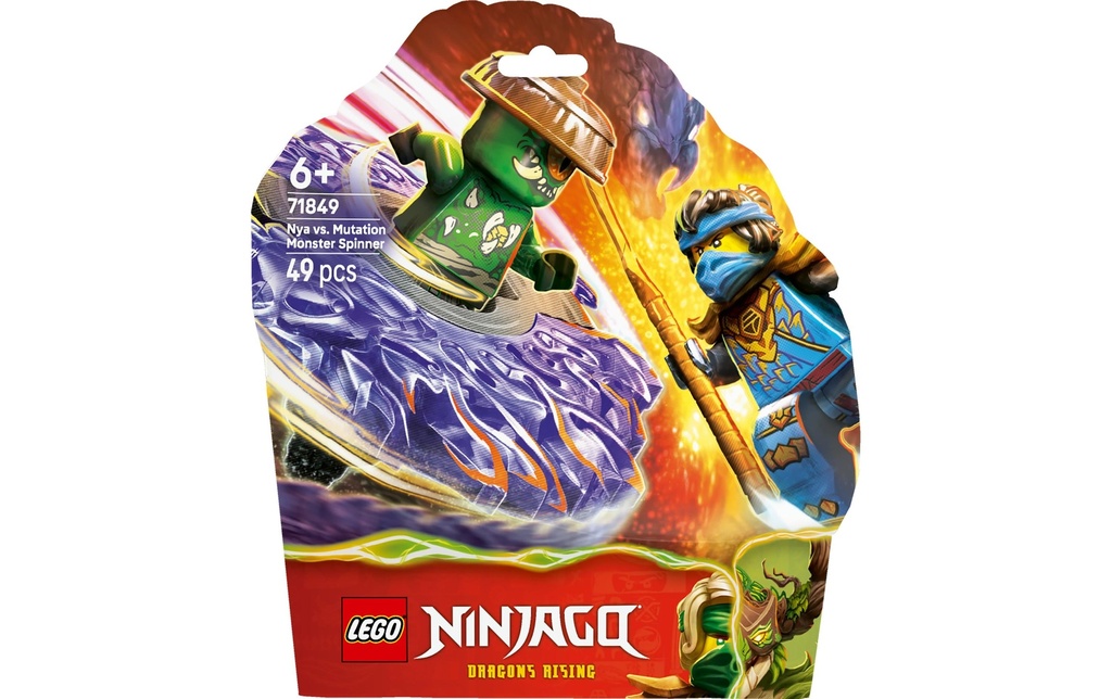 LEGO® Ninjago Nya contre la toupie du monstre mutant 71849
