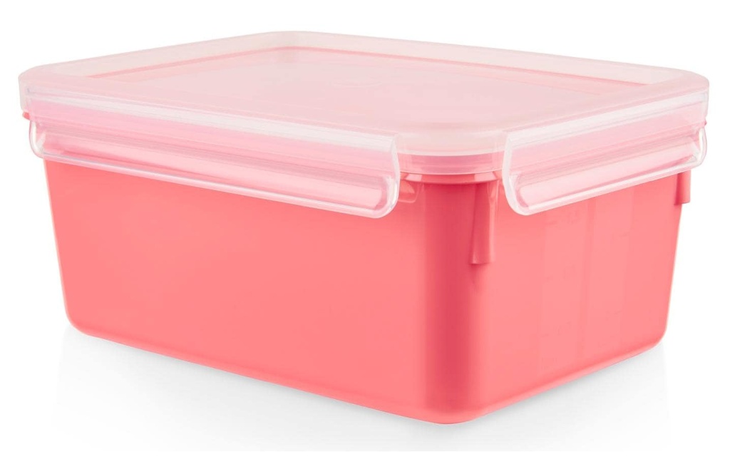 Emsa Récipients à provisions Clip & Close 2.2 l, Rouge