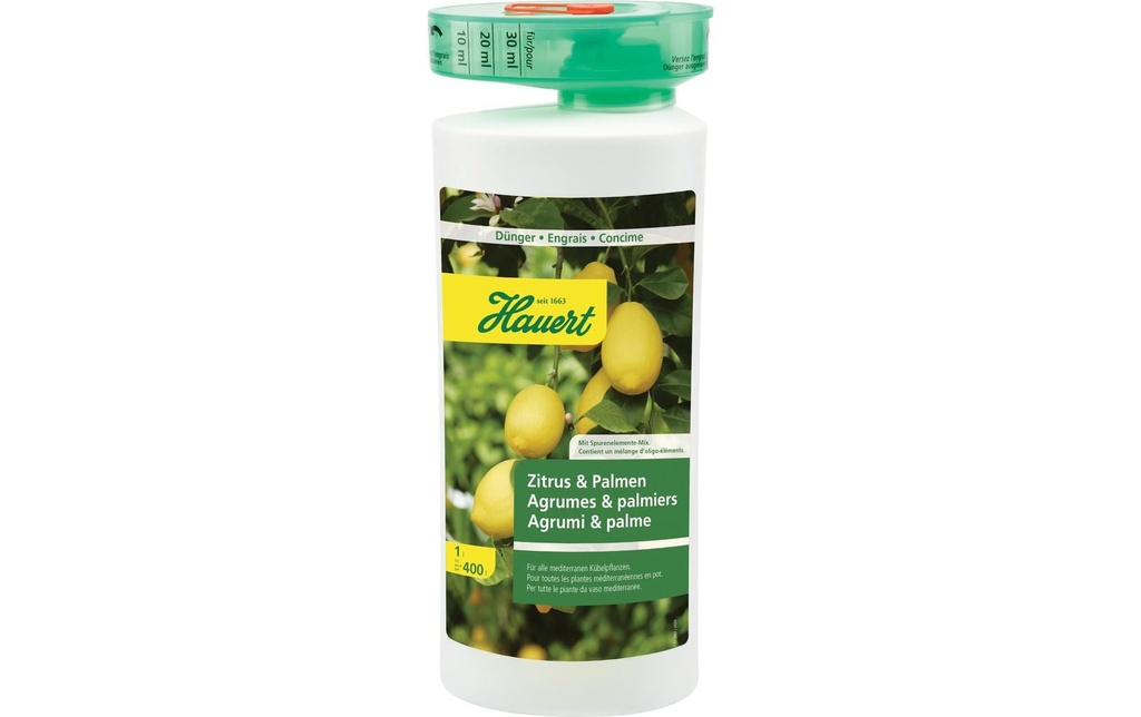 Hauert Engrais liquide Agrumes et palmiers, 1 l