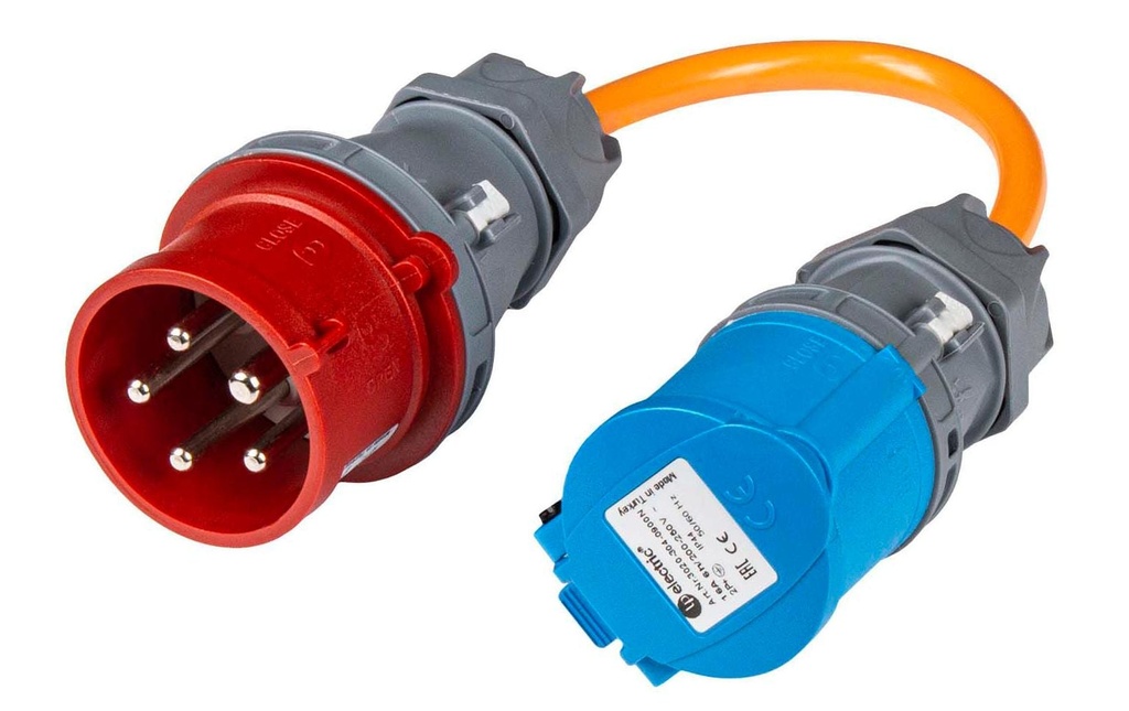 Normrahmen Câble adaptateur CEE16/3 - CEE16/5