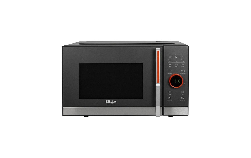 Berger Lanz Four à micro-ondes grill MW23P63 Noir/Gris