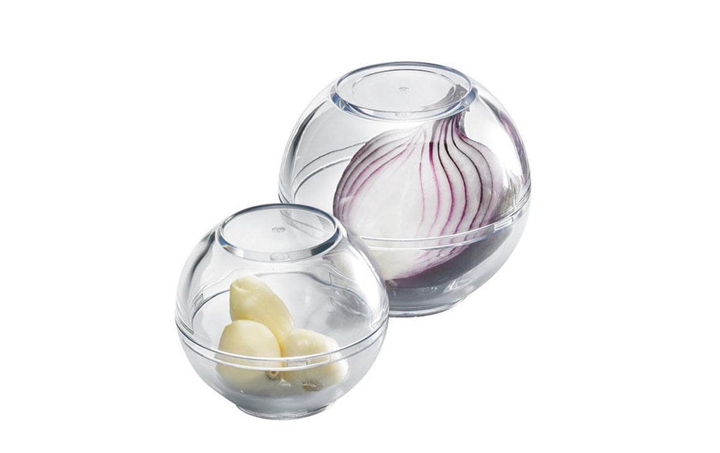 Westmark Boîte à provisions 2 pièces, 0.25 l/0.5 l, Transparent