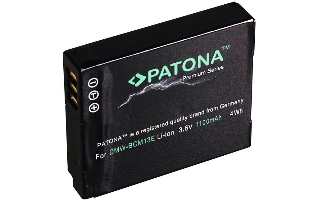 Patona Batterie pour Appareils photo numérique Premium DMW-BCM13