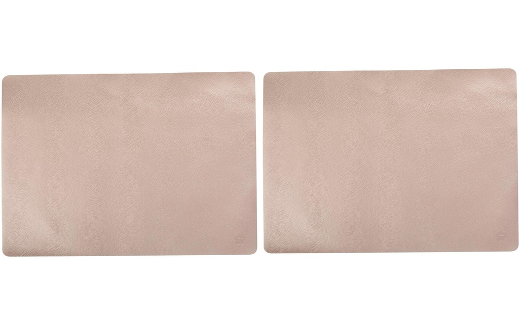 Pichler Set de table Pearl 33 cm x 46 cm, 2 pièces Or rose