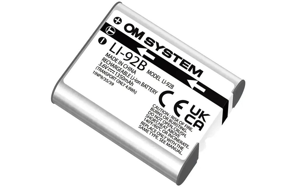 OM-System Batterie pour Appareils photo numérique LI-92B