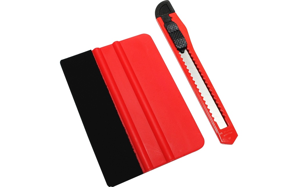 Gardinia Kit raclette+cutter pour film de fenêtre 10 x 7 cm