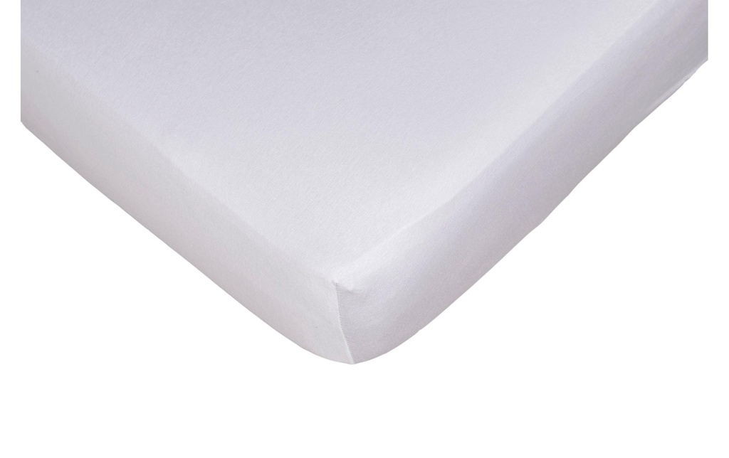 Night Fashion Drap-housse Jerry 140-160 x 200 cm, blanc
