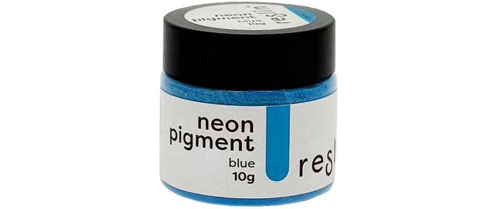 Reslin Pigments Poudre Bleu néon