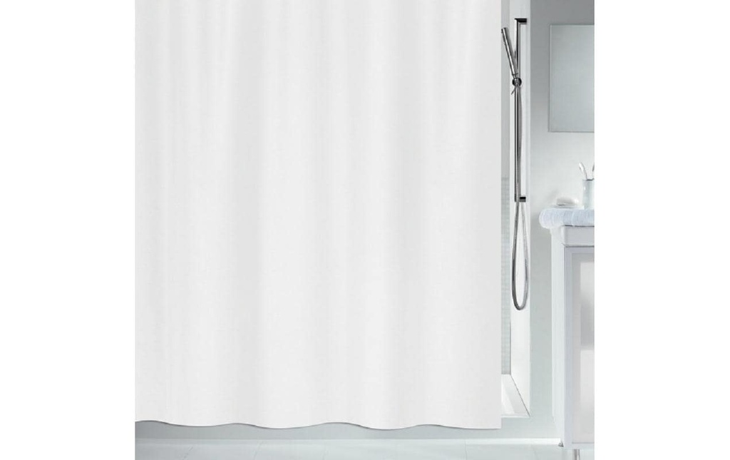 spirella Rideau de douche Primo 240 x 200 cm, Blanc