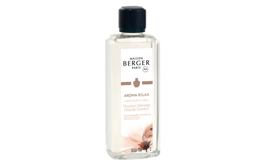 Maison Berger Recharge pour diffuseur de parfum Aroma Relax Douceur Orientale 500 ml