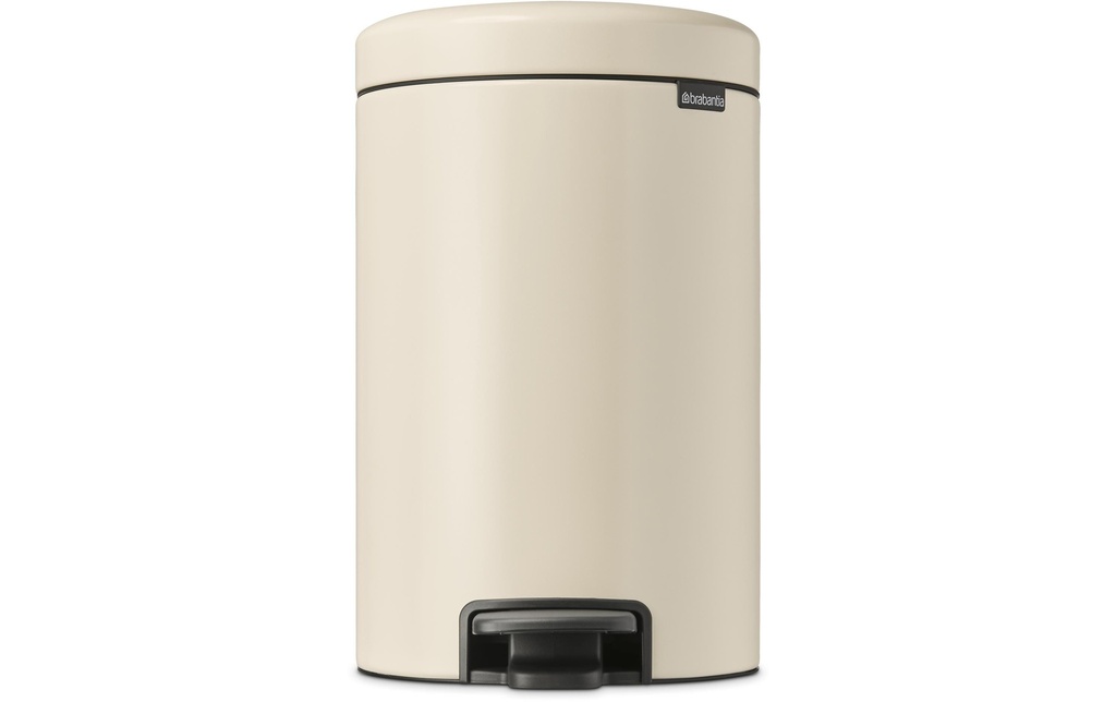 Brabantia Poubelle à pédale NewIcon 12 l, Soft Beige