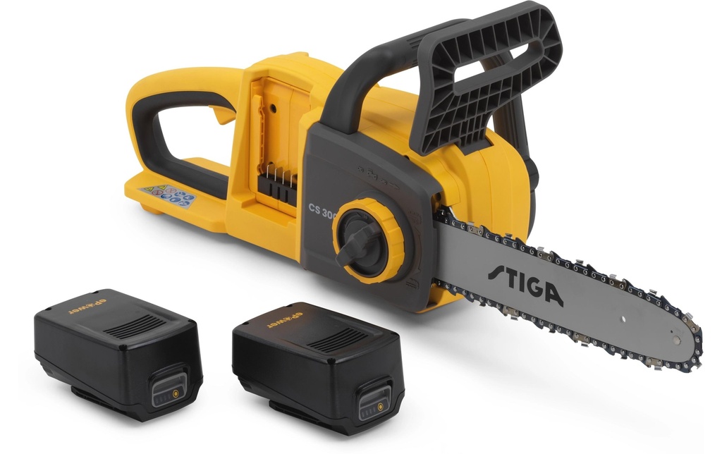 Stiga Tronçonneuse sans fil CS 300e Kit 30 cm 20 V batterie incluse
