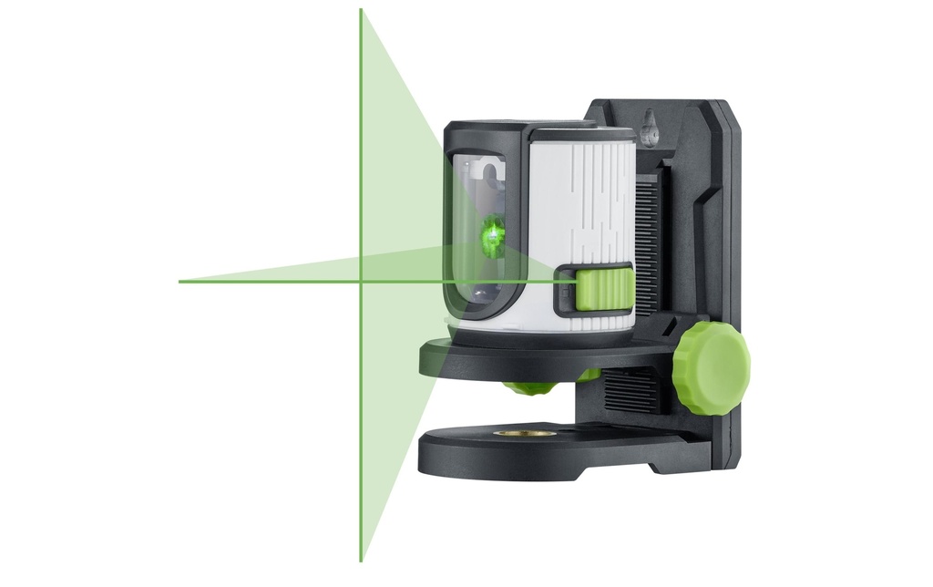 Laserliner Laser à lignes croisées EasyCross-Laser Green Set 15 m