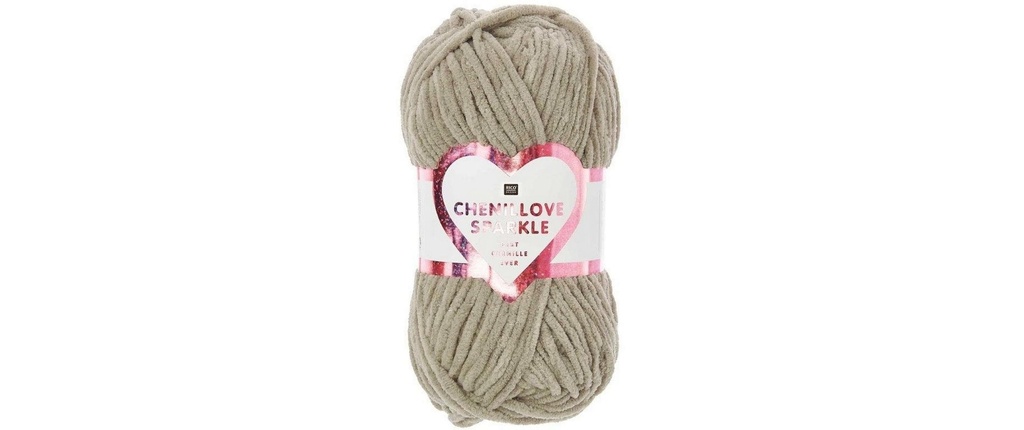 Rico Design Laine Rico Chenillove Sparkle Taupe