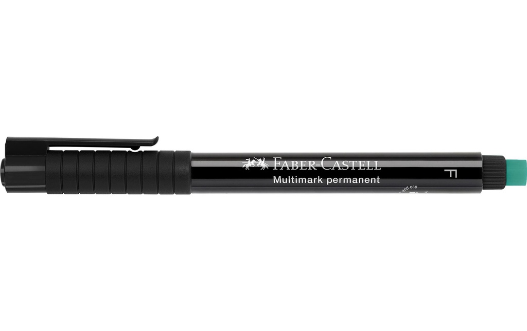 FABER-CASTELL Multimark marqueur noir perm.