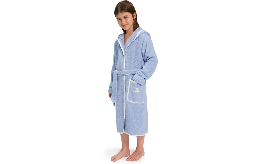Möve Peignoir de bain pour enfants Soft Hug Taille 128, Aqua